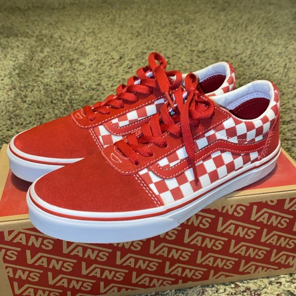 Checkered Chili Pepper Vans - Picture 3 of 8